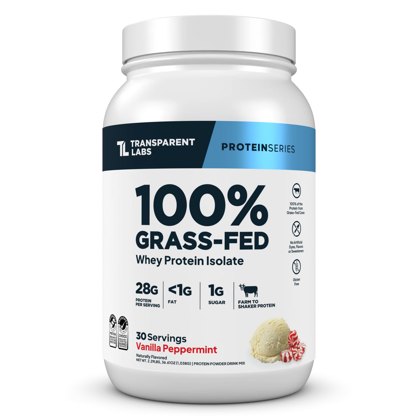 Grass-Fed Whey Protein Isolate